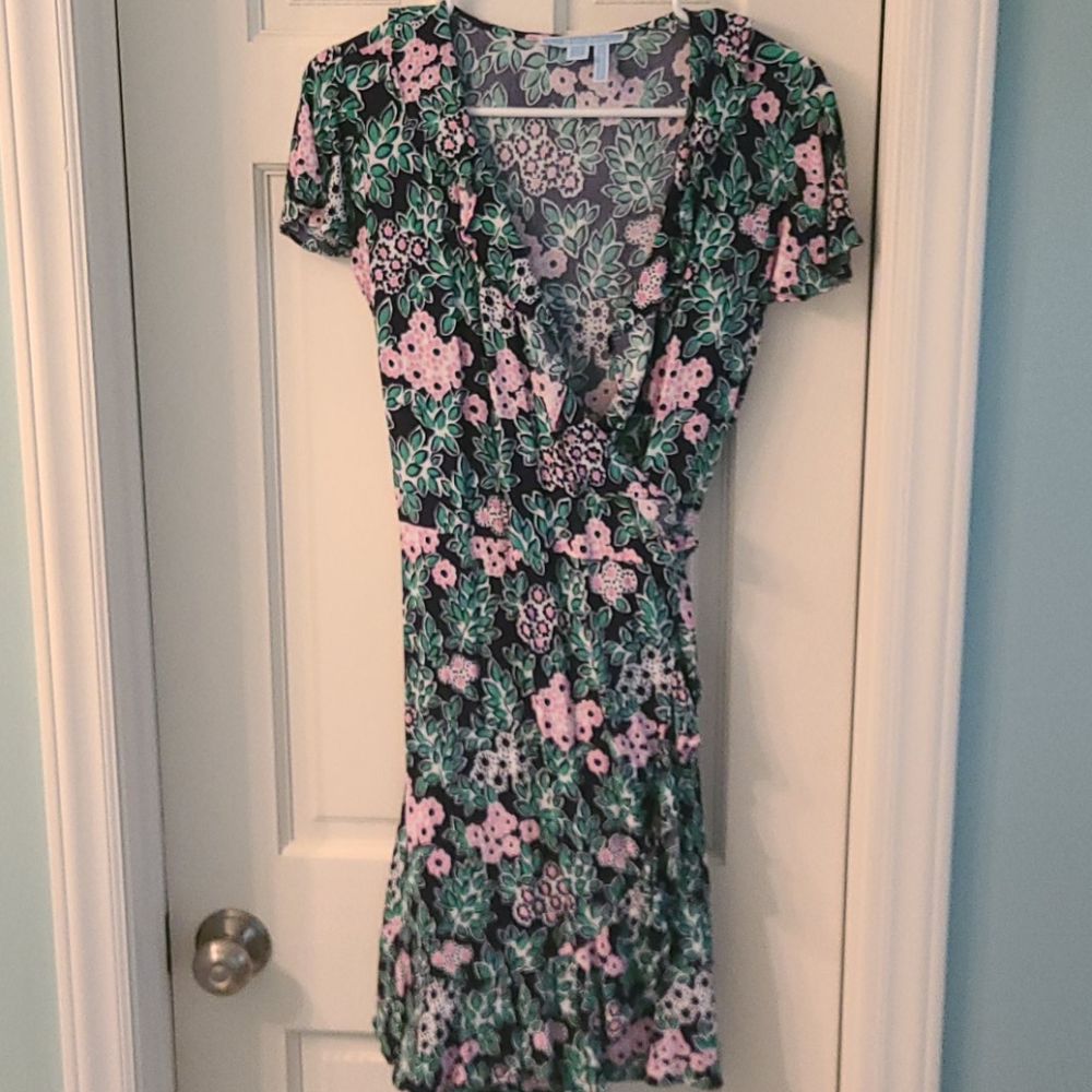 Floral Wrap Dress